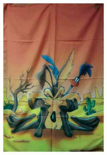 Looney Tunes Wile E. Coyote Poster Flag