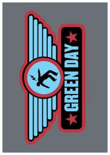 Green Day Broken Dream Posterfahne