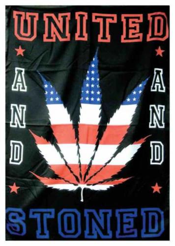 United And Stoned Posterfahne