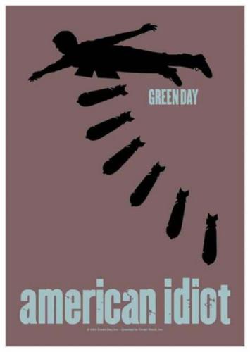 Green Day American Idiot Posterfahne