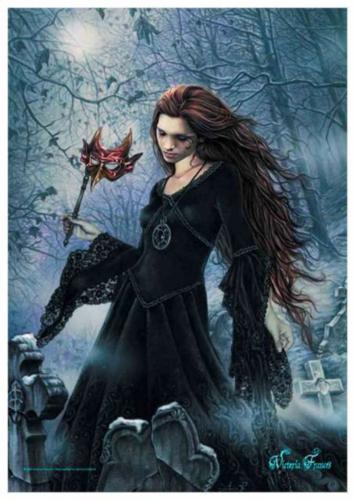 Victoria Frances Diabolous Posterfahne
