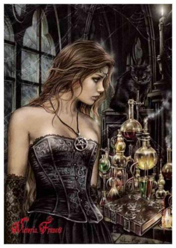 Victoria Frances Alchimia Posterfahne