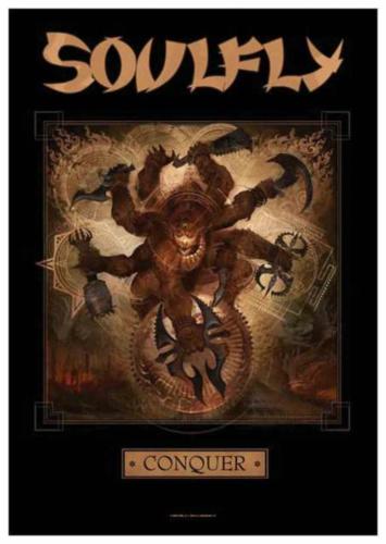 Soulfly Conquer Posterfahne