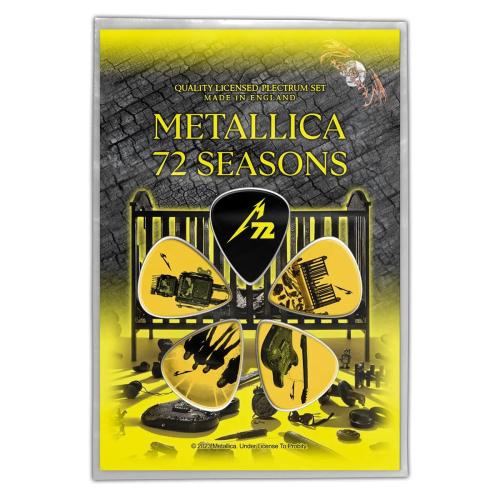 Plektrum Set Metallica 72 Seasons