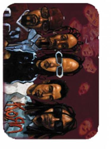 Aufkleber Korn Comic Faces