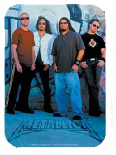 Aufkleber Metallica Band Portrait