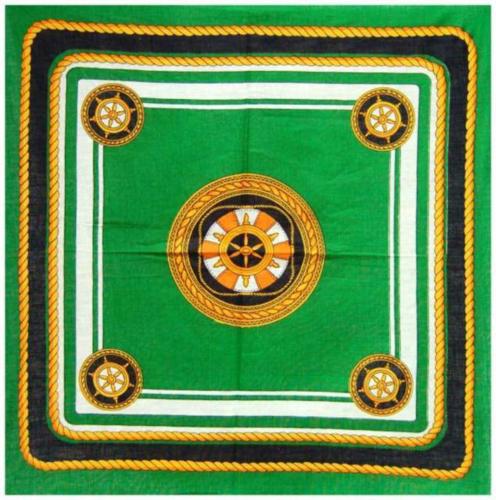 Bandana Head Wrap Scarf Green Captain