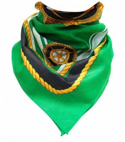 Bandana Head Wrap Scarf Green Captain