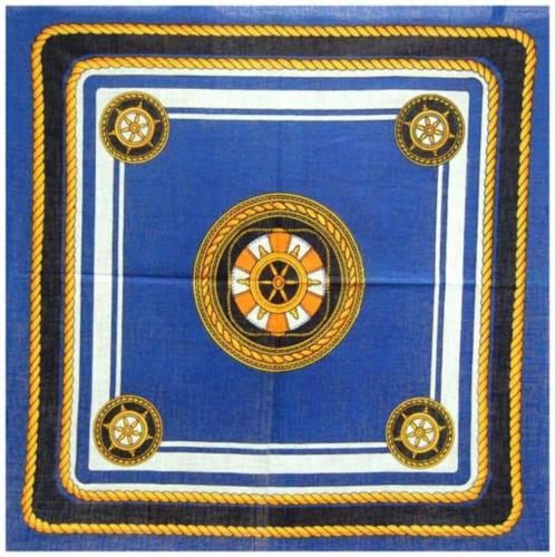 Bandana Scarf Blue Captain