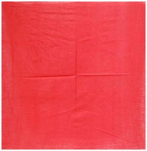 Bandana Halstuch Uni Rot