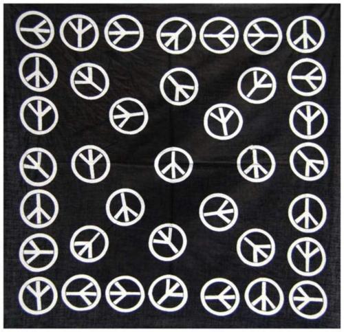 Bandana Head Wrap Scarf Peace