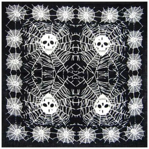 Bandana Scarf Skull Spiders