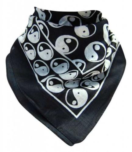 Bandana Head Wrap Scarf Mini Yin Yang