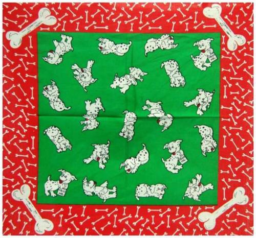 Bandana Head Wrap Scarf Puppies & Bones