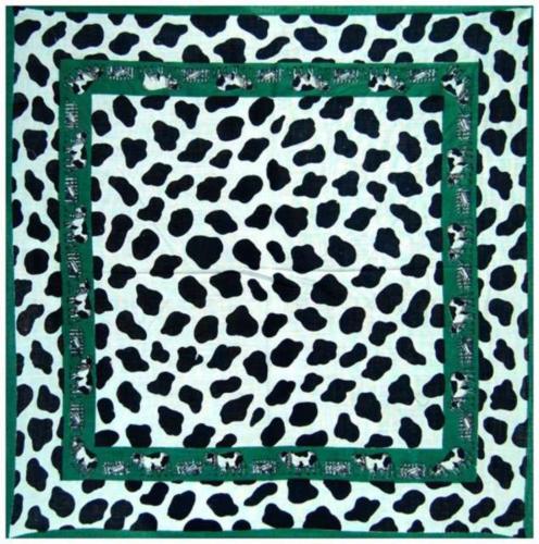 Bandana Halstuch Grüne Kuh