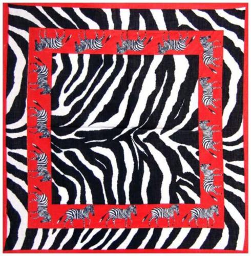 Bandana Kopftuch Rotes Zebra