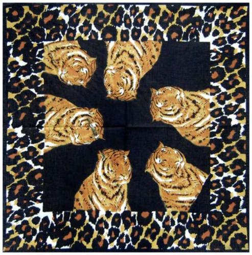 Trendy Bandana Head Wrap Scarf Tiger