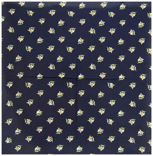 Bandana Scarf Edelweiss Blue