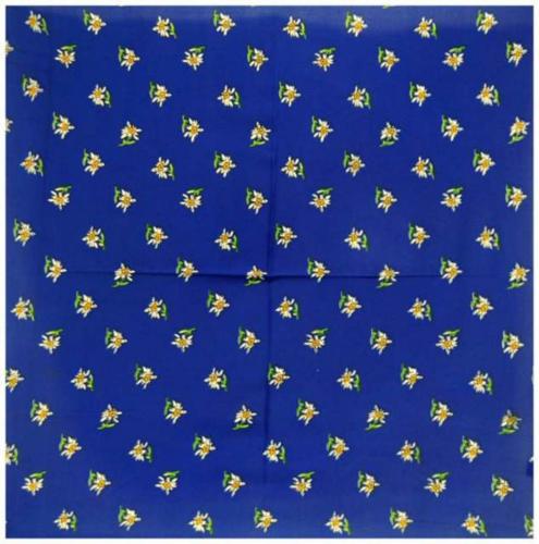 Bandana Head Wrap Scarf Edelweiss Blue