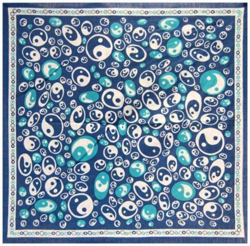 Yin Yang Bandana Head Wrap Scarf