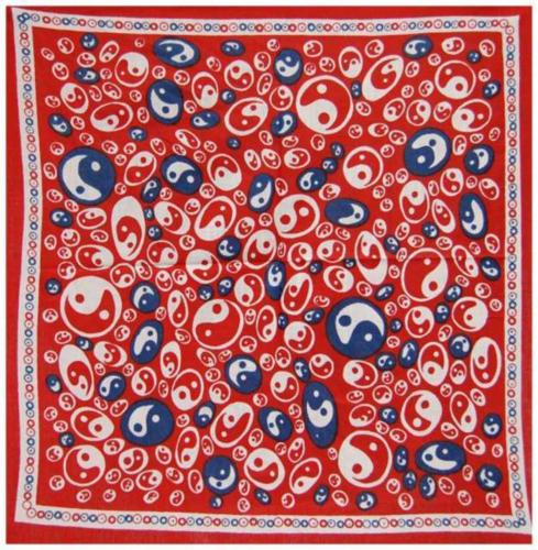 Stylish Bandana Scarf Yin Yang