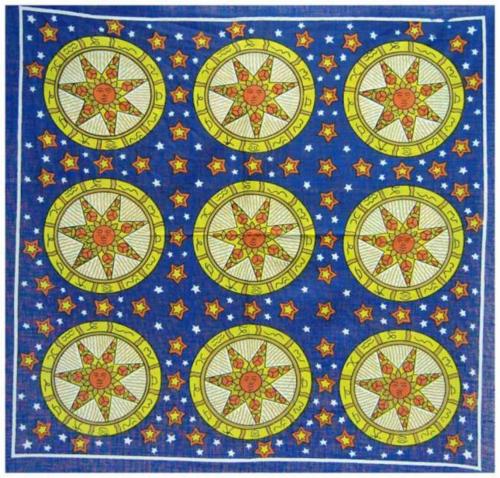 Trendy Bandana Head Wrap Scarf Astrology