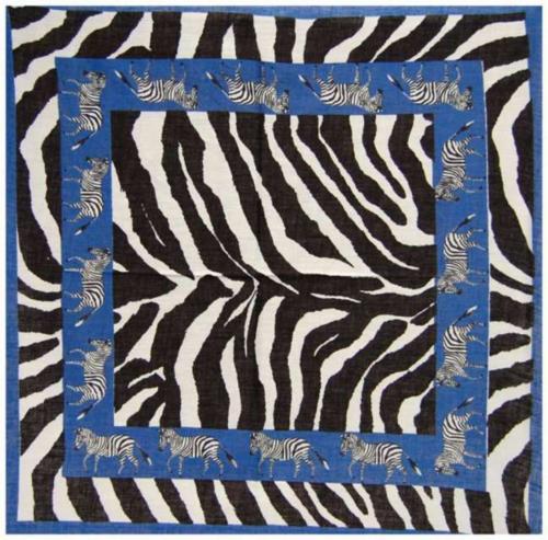 Cool Bandana Head Wrap Scarf Zebra Pattern