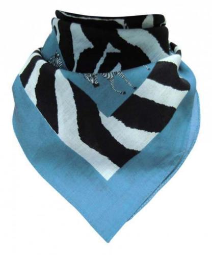 Bandana Head Wrap Scarf Zebra Pattern