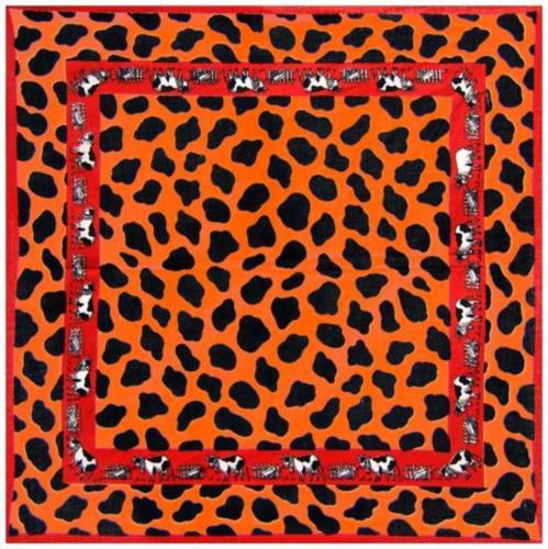 Bandana Scarf Cow Pattern