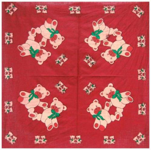 Bandana Scarf Teddys In Love