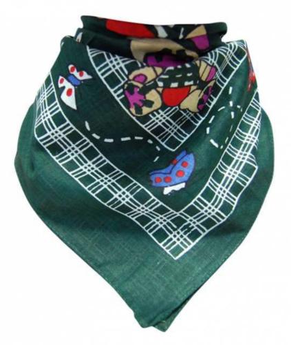 Bandana Head Wrap Scarf Teddys & Butterflies