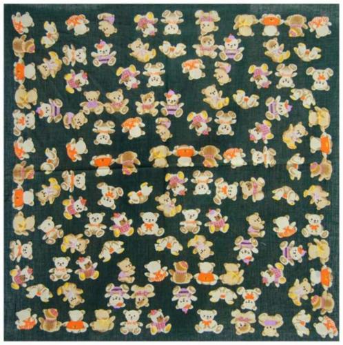 Stylish Bandana Scarf Sweet Bears