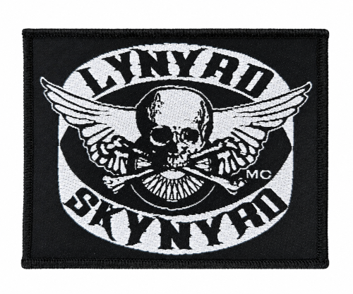 Lynyrd Skynyrd MC Skull Patch mit geflügeltem Totenkopf