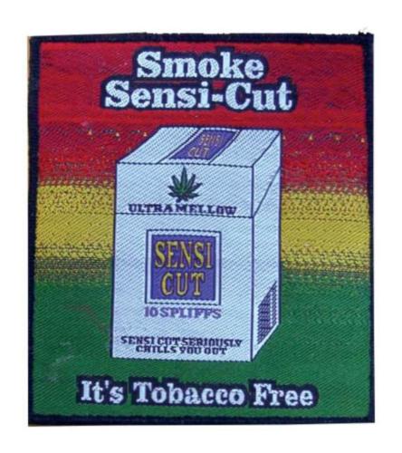 Sensi Cut Aufnäher Patch