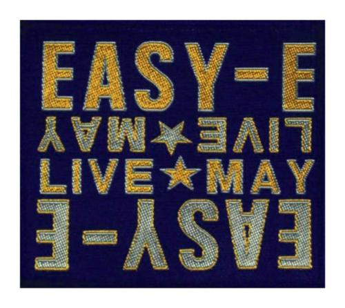 Easy-E Aufnäher Patch