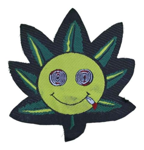 Smiley Hanf Patch