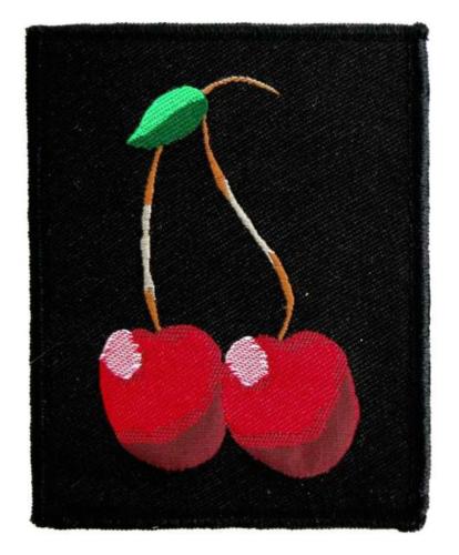 Kirschen Aufnäher Patch