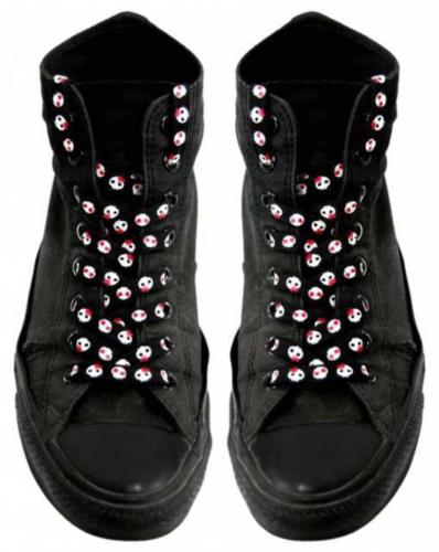 Shoe Laces Skulls & Loops