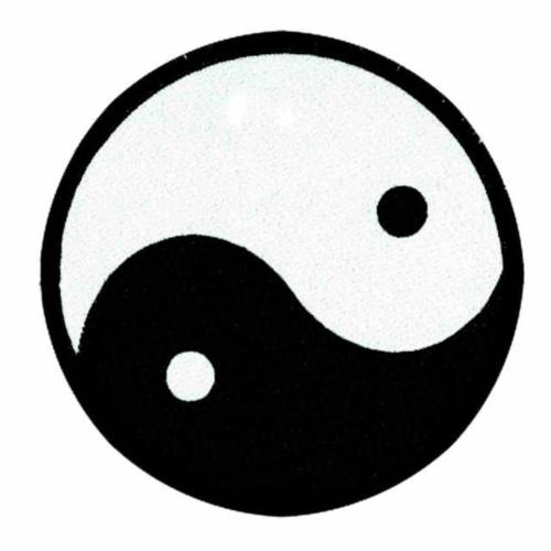 Patch Yin Yang Aufnäher