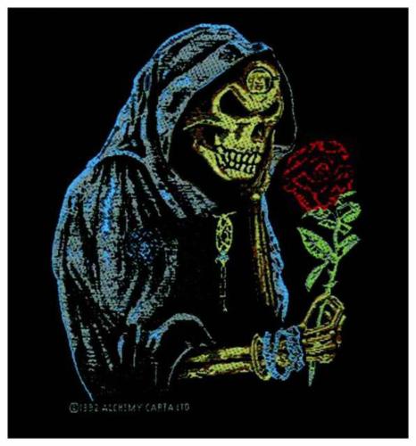 Patch Alchemy Black Rose Aufnäher