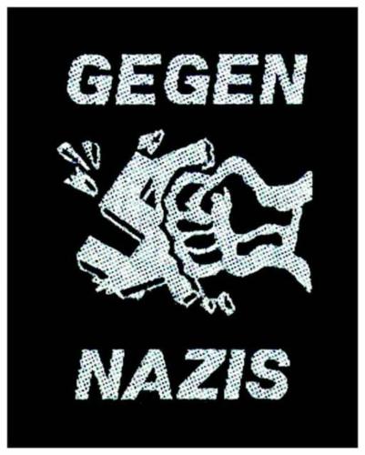 Patch Gegen Nazis Aufnäher