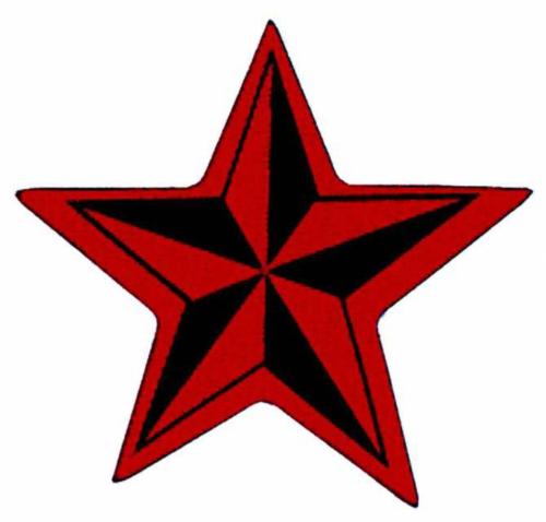 Patch Nautical Star Aufnäher