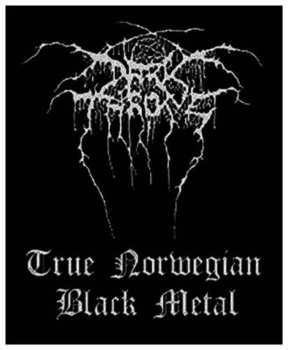 Patch Darkthrone True Norweigan Black Aufnäher