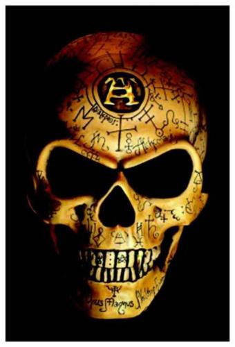 Patch Alchemy Omega Skull Aufnäher