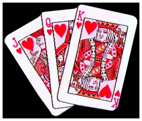 Patch Royal Flush Aufnäher