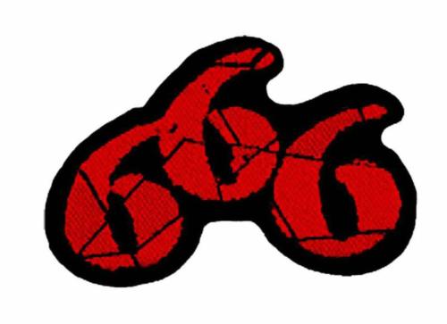 Patch 666 Cut Out Aufnäher