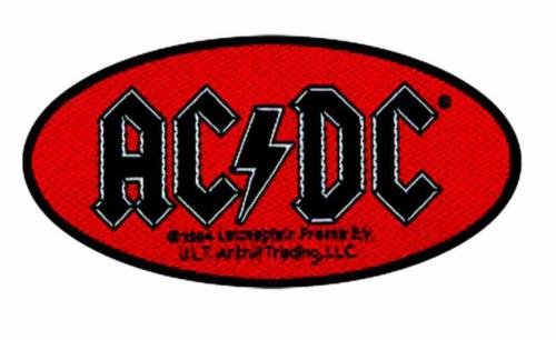 Patch AC/DC Oval Logo Aufnäher