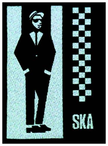 Patch Ska Man Aufnäher