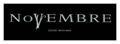 Aufnäher Novembre Patch
