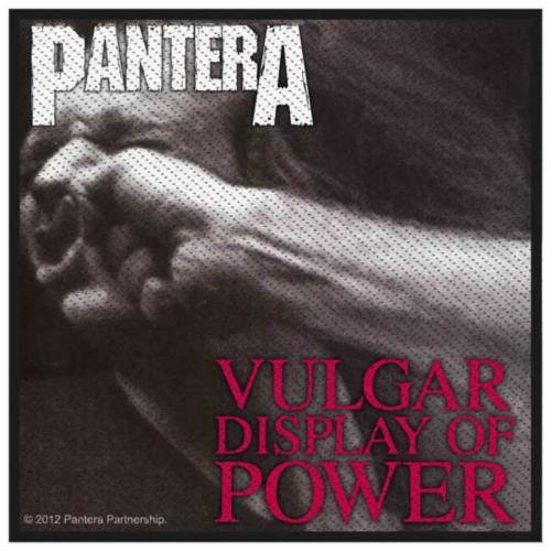Aufnäher Pantera Vulgar Display Of Pow Patch